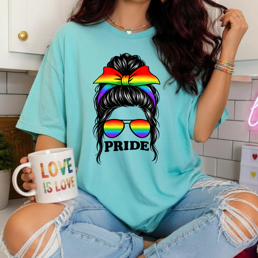 PRIDE - Messy bun