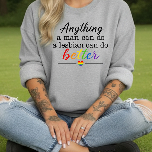 Lesbian can do better