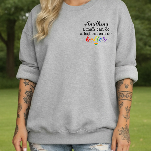 *Pocket Size* Lesbian Can Do Better