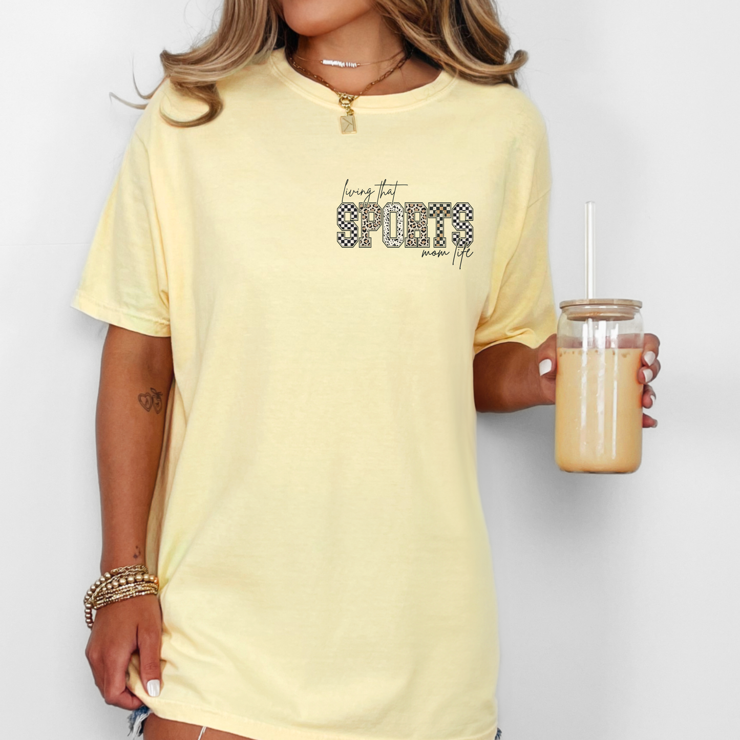 *Pocket Size* Sports Mom Life (black)