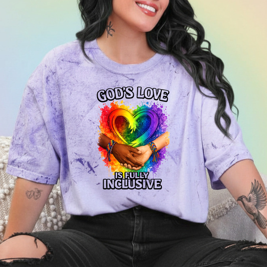 Gods love is fully inclusive