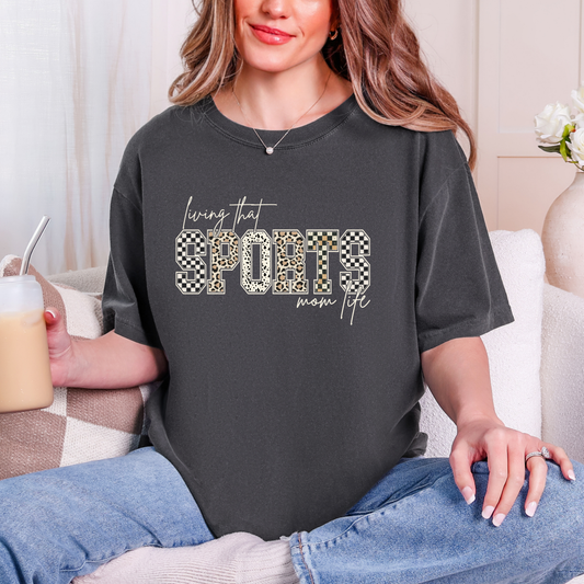 Sports Mom Life (white)