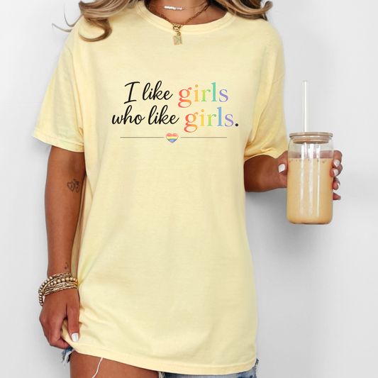 I like girls who like girls