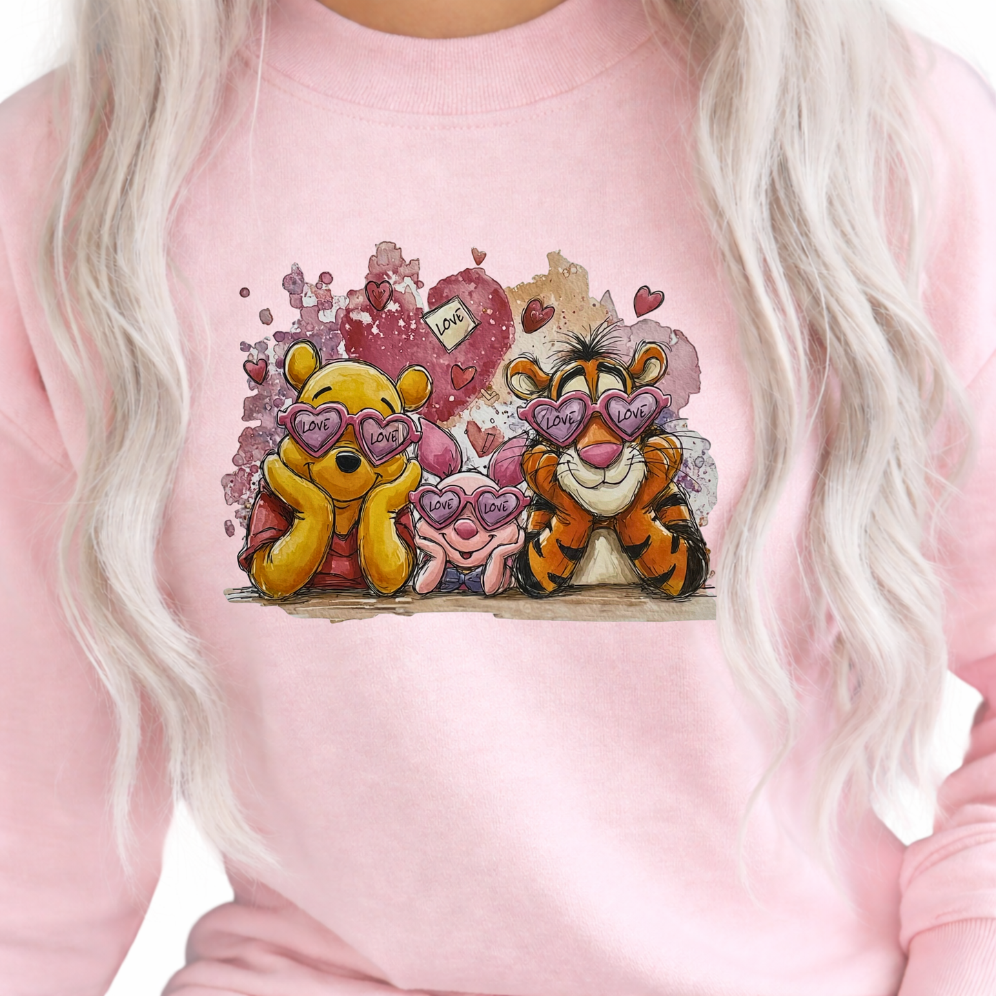 Tigger & Pooh Heart Glasses